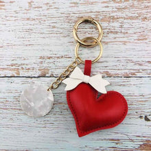 Load image into Gallery viewer, HEART WITH DISC KEYCHAIN
