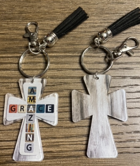 Amazing Grace Keychain