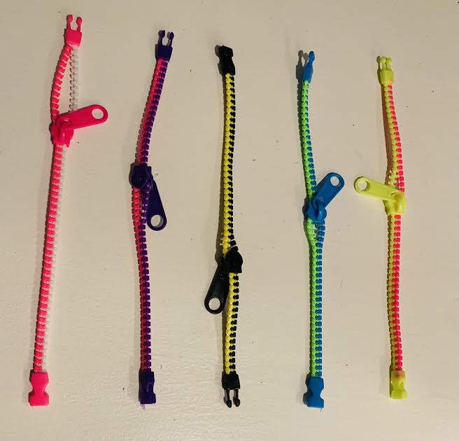 Fidget Bracelet Zipper Toy