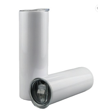 Load image into Gallery viewer, Skinny Sublimation stainless steel skinny tumblers 20 oz double wall
