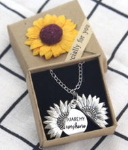 Load image into Gallery viewer, Especially for you - You are my sunshine necklace
