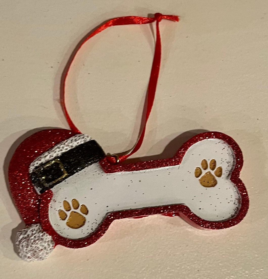 Dog Bone Ornament RTS